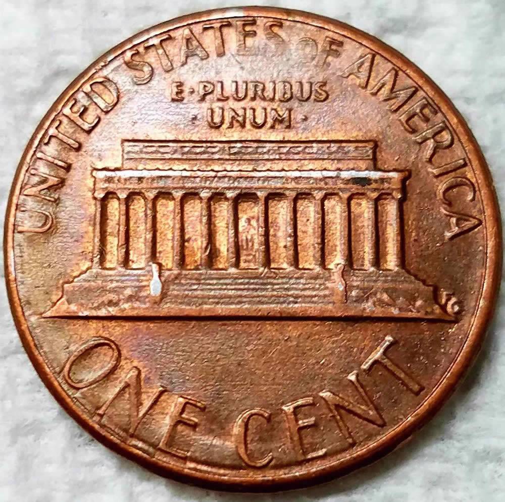 1985-P-Lincoln-Raised-Areas-On-Reverse